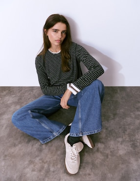 Jeans straight Brownie para mujer