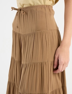Falda midi That's It a la cintura