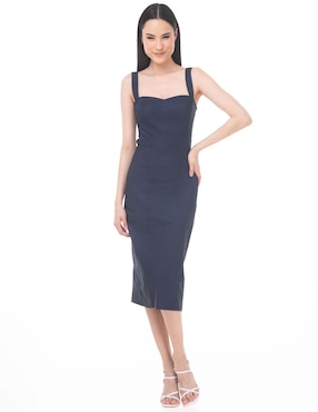 Vestido midi casual Sarah Bustani para mujer