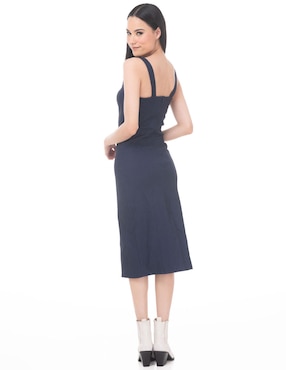 Vestido midi casual Sarah Bustani para mujer