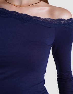 Blusa Salsa manga larga para mujer