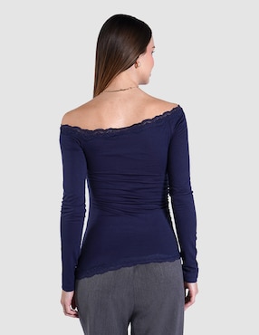 Blusa Salsa manga larga para mujer