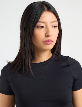Playera manga corta That's It cuello redondo para mujer