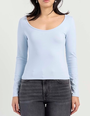 Blusa That's It manga larga para mujer