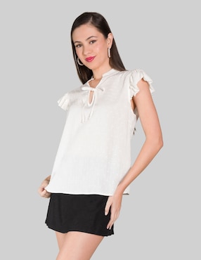 Blusa Tattoo manga corta para mujer