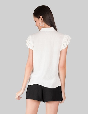 Blusa Tattoo manga corta para mujer