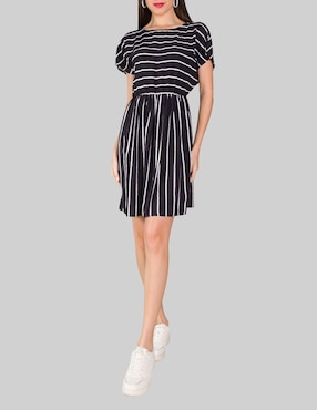 Vestido corto casual Tattoo para mujer