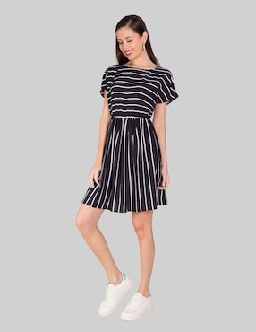 Vestido corto casual Tattoo para mujer