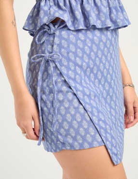 Falda short Biography a la cintura