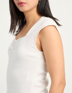 Blusa Biography manga corta para mujer