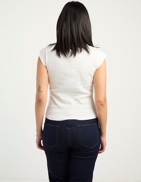 Blusa Biography manga corta para mujer