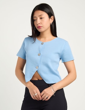 Blusa Biography manga corta para mujer