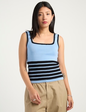 Blusa de tirantes Biography para mujer