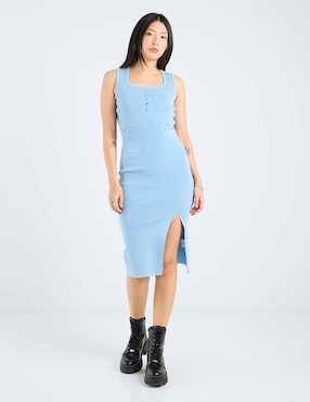 Vestido a la rodilla casual Biography para mujer