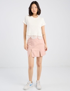Blusa Biography manga corta para mujer