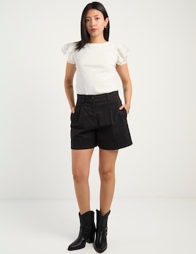 Blusa Biography manga corta para mujer
