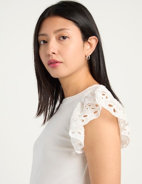 Blusa Biography manga corta para mujer