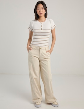Blusa Biography manga corta para mujer