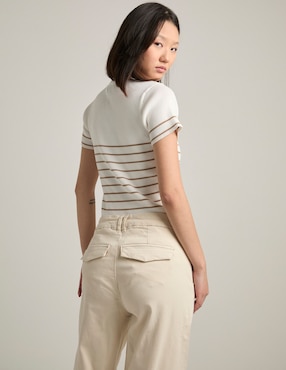 Blusa Biography manga corta para mujer