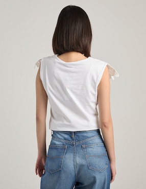 Blusa Biography manga corta para mujer