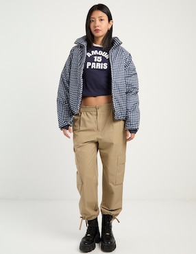 Playera manga corta Biography cuello redondo para mujer
