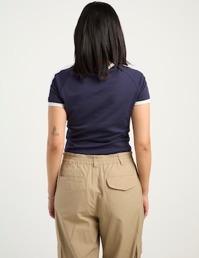Playera manga corta Biography cuello redondo para mujer