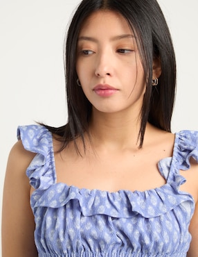 Blusa de tirantes Biography para mujer