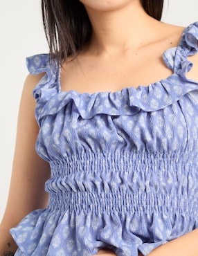 Blusa de tirantes Biography para mujer