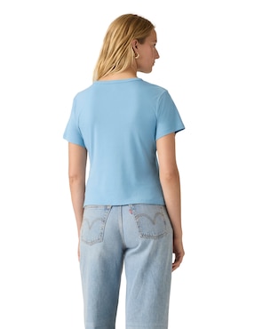 Playera manga corta Levi's cuello redondo para mujer