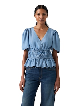 Blusa Levi's manga corta para mujer