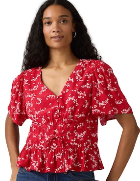Blusa Levi's manga corta para mujer
