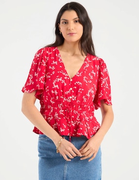 Blusa Levi's manga corta para mujer
