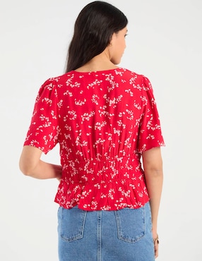 Blusa Levi's manga corta para mujer