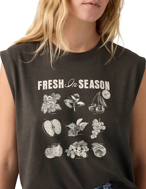 Playera Levi's cuello redondo para mujer