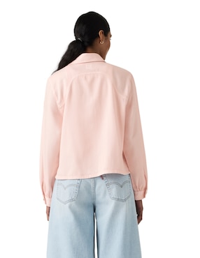 Blusa camisera Levi's manga larga para mujer