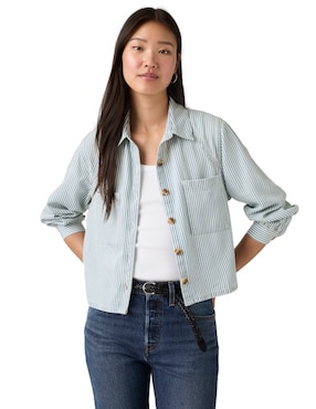 Blusa Levi's manga larga para mujer
