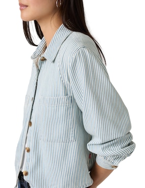 Blusa Levi's manga larga para mujer