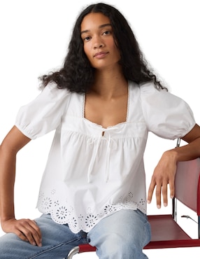 Blusa Levi's manga corta para mujer