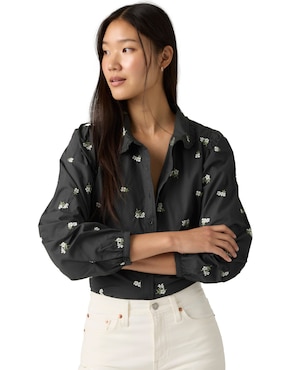 Blusa Levi's manga larga para mujer