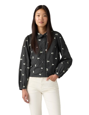 Blusa Levi's manga larga para mujer