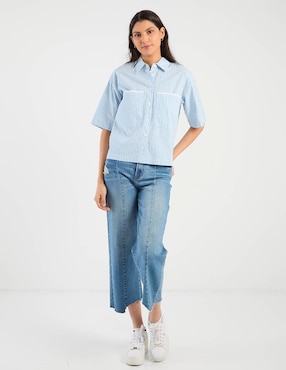 Blusa Levi's manga corta para mujer