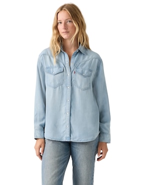 Blusa Levi's manga larga para mujer