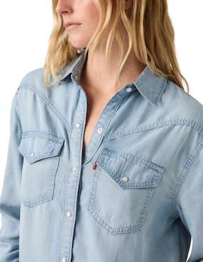 Blusa Levi's manga larga para mujer