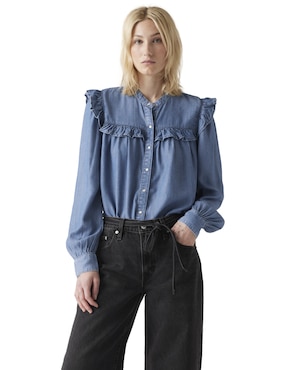 Blusa Levi's manga larga para mujer