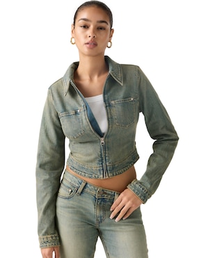 Chamarra denim Levi's para mujer