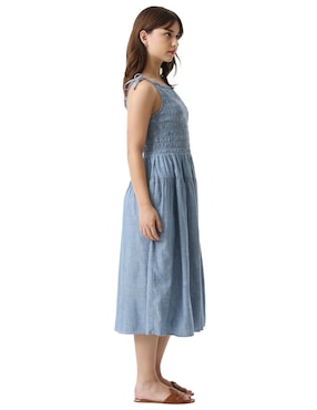 Vestido midi casual Levi's para mujer
