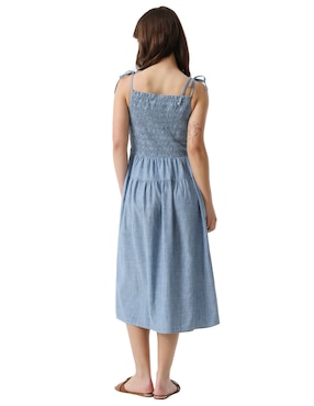 Vestido midi casual Levi's para mujer