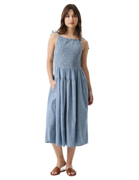 Vestido midi casual Levi's para mujer