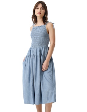 Vestido midi casual Levi's para mujer