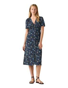 Vestido midi casual Levi's para mujer